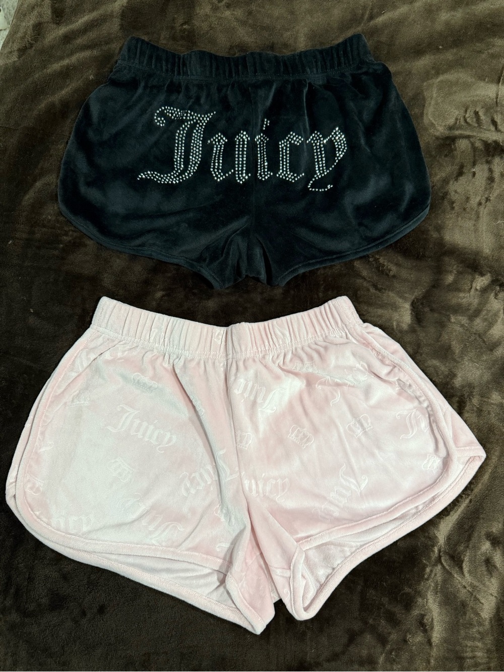 juicy couture velvet shorts (2)